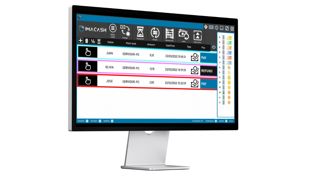 Proceso de integración con ImaCash